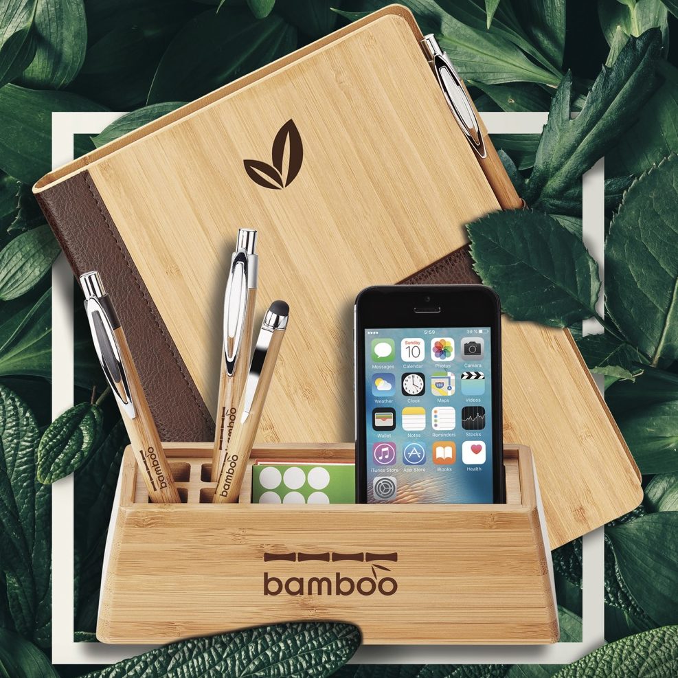 bamboo branded business items Large